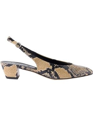 Aeyde Leather Slingback Court Shoes - Multicolour