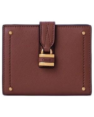Chloé Paddington Square Wallet - Red