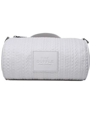 Marc Jacobs Logo Patch Duffle Bag - Gray