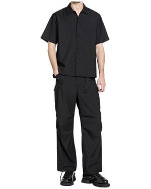 Sacai Short Sleeve Shirt - Black