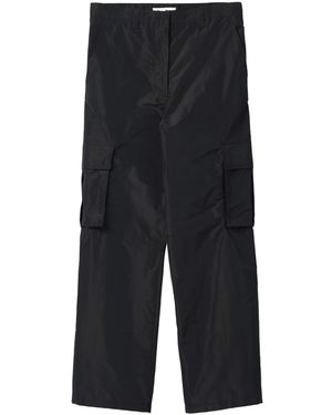 Miu Miu Technical Fabric Trousers - Black