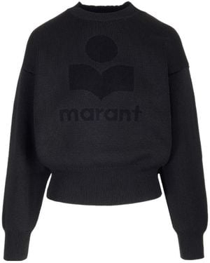 Isabel Marant Isabel Marant Étoile Ailys-Gb Marant Knitted Jumper - Blue