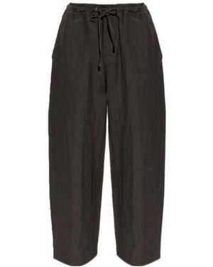 Studio Nicholson Drawstring Trousers - Black