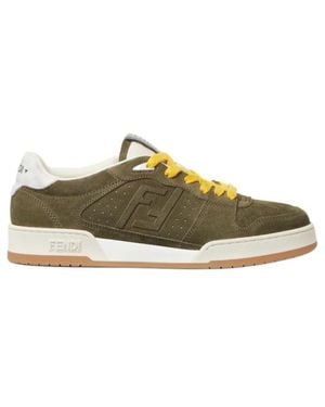 Fendi Match Sneakers - Green