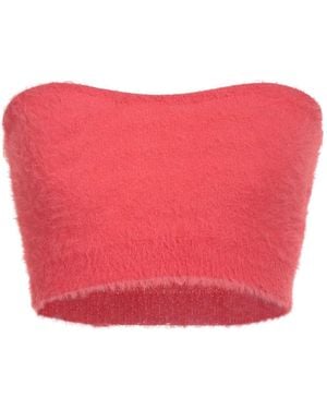 Isabel Marant Fleece-Lined Vest - Red