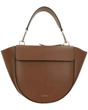 Wandler Hortensia Small Tote Bag - Brown