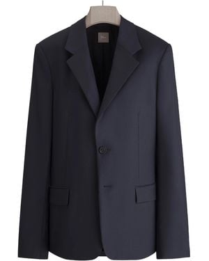 Dior Single-Breasted Jacket - Blue