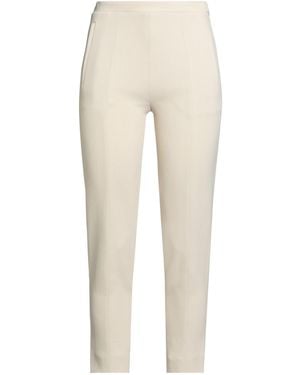 Chloé Plain Color Casual Pants - Natural