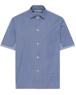 Sacai Short-Sleeved Shirt - Blue