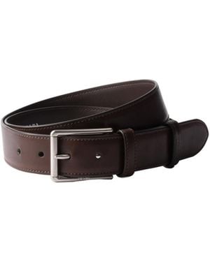 Prada Antiqued Leather Belt - Multicolour