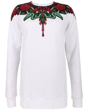 Marcelo Burlon Logo Jumper - White