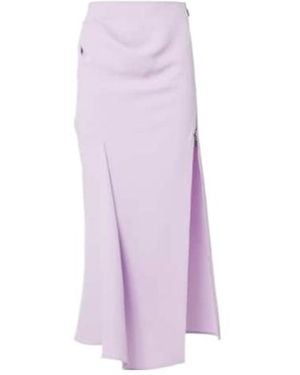 Maticevski Confidant Midi Skirt - Purple