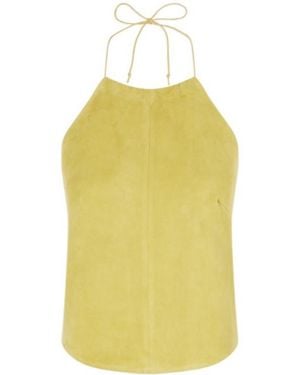 Stouls Sling Bodycon Top - Yellow