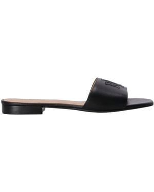 Polo Ralph Lauren Lauren Ralph Lauren Everley Slide Sandals - White