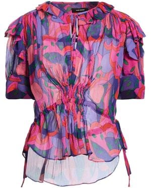 Marni Peplum Top - Pink