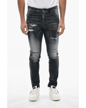 DSquared² Cool Guy Vintage-Effect Jeans - Black