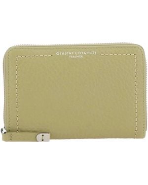 Gianni Chiarini Bubble Zip-Around Wallet - Green