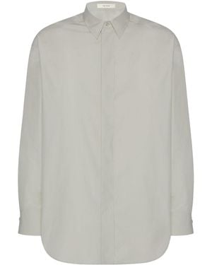 The Row Long-Sleeved Shirt - Grey