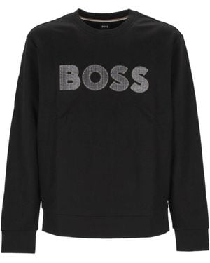 BOSS Long-Sleeve Sweatshirt - Black