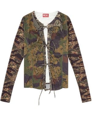 DIESEL T-Afry Top - Green