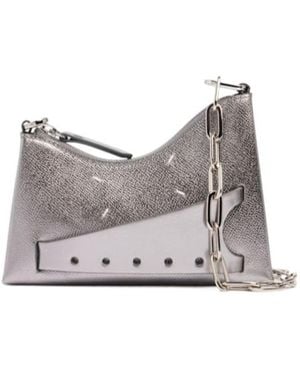 Maison Margiela Zippered Shoulder Bag - Gray