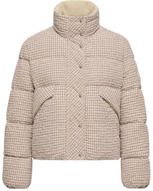Moncler Cloante Short Down Jacket - Natural