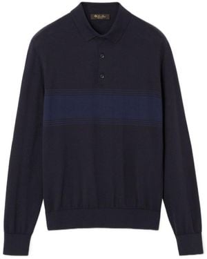 Loro Piana St. Andrews Polo Jumper - Blue