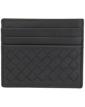 Bottega Veneta Rhombic Card Bag - Black