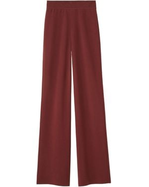 Loro Piana Wool Blend Casual Trousers - Red