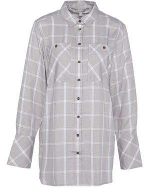 Barbour Rhonda Check Long-Sleeved Shirt - Gray