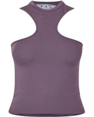 Off-White c/o Virgil Abloh Simple Vest - Purple