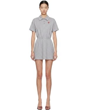 Marissa Chiara Short Sleeve Dress - Grey