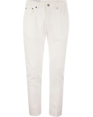 Dondup Dian Carrot Fit Jeans - White