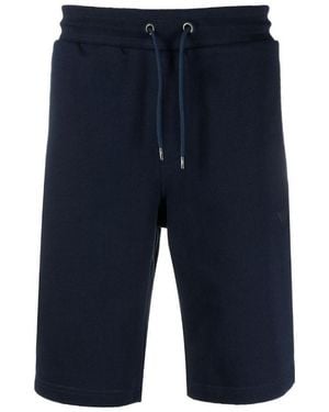 Emporio Armani Drawstring Track Trousers - Blue