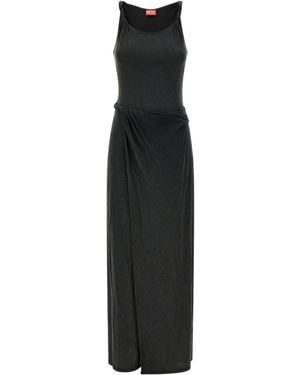 DIESEL D-Estiga-S1 Sleeveless Long Dress - Black