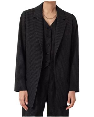 AllSaints Long-Sleeved Suit Jacket - Black