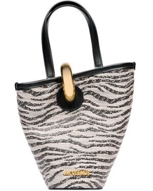 Jacquemus Le Petit Bambola Bucket Bag - White