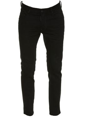 DSquared² Low-Rise Skinny Jeans - Black