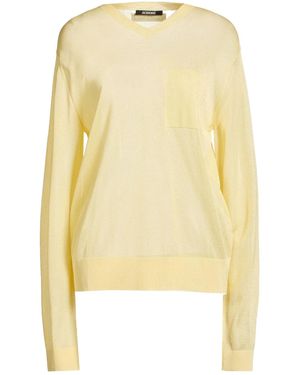 Jacquemus Lightweight Knit Jumpers - Yellow