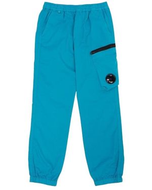 C.P. Company Elastic Waist Cargo Pants - Blue