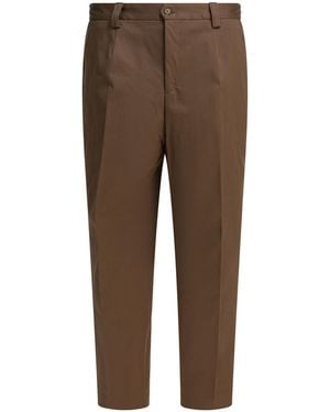 Briglia 1949 Portofinos Slim-Fit Trousers - Brown