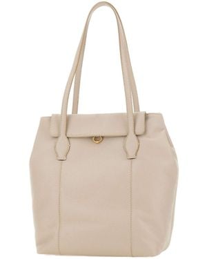 Gianni Chiarini Vicky Top Handle Shoulder Bag - Natural