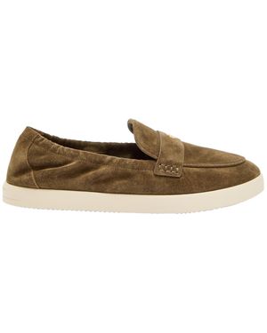 Tory Burch Thick Sole Loafers - Brown