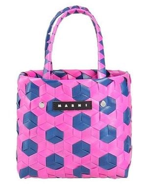 Marni Twotone Small Handbag - Pink