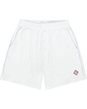CASABLANCA Casa Towelling Short - White