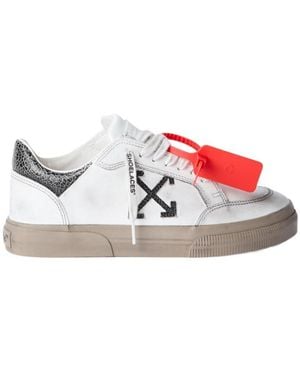 Off-White c/o Virgil Abloh Vulcanized Low Worn Out Sneakers - Multicolor