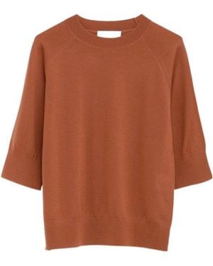 Dries Van Noten Crew Neck Knitwear - Brown