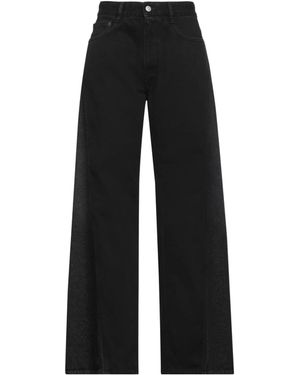 MM6 by Maison Margiela Colourful Flare Jeans - Black