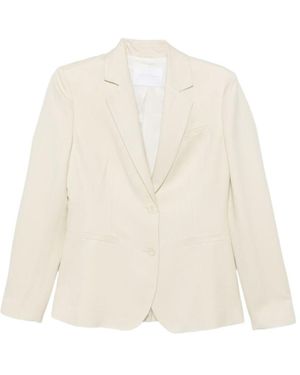 Dondup Buttoned Blazer - Natural