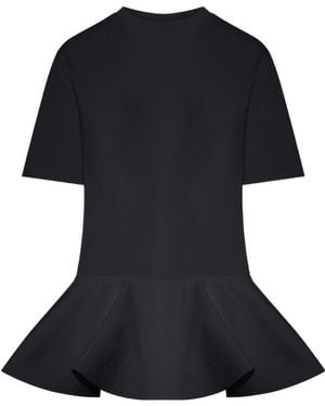 Alaïa Peplum-Hem Blouse - Blue